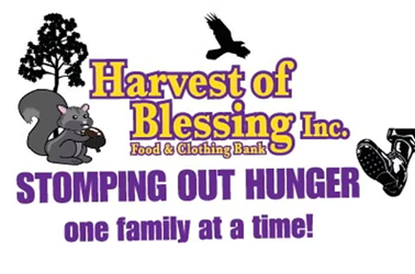 Harvest of Blessing Food & Clothing Bank logo
