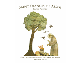 St Francis Assisi Food Pantry logo
