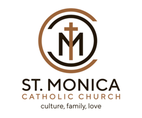 St Monica's Catholic logo