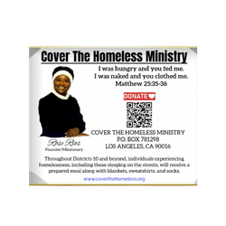 Cover the Homeless Ministry